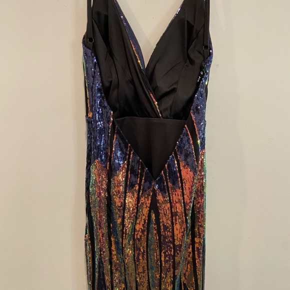 Sequin Evening Gown. Pageant. red carpet. Events - Picture 11 of 14